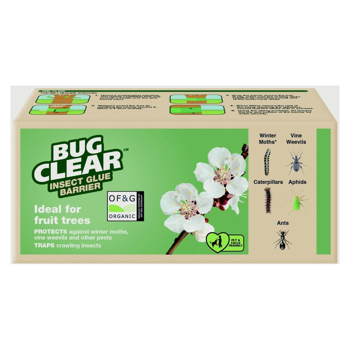 BugClear insect glue barrier 5 metre pack