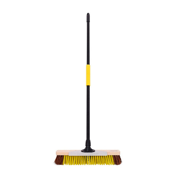 Bulldozer 18 inch heavy duty PVC and bassine broom
