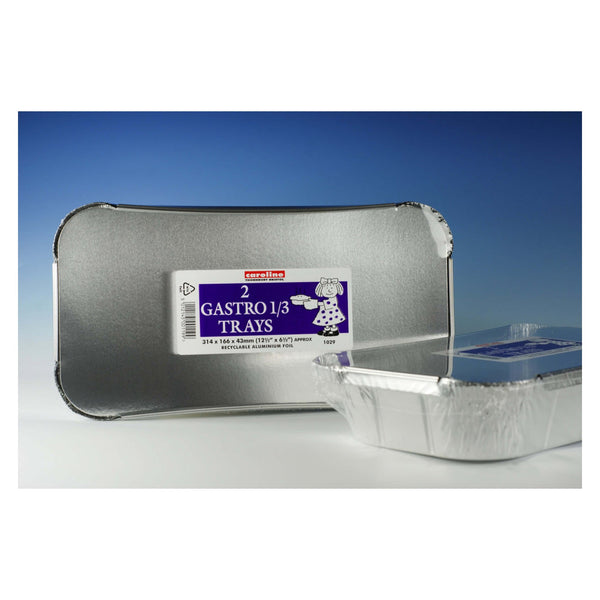 Pack of two Caroline Gastronorm 1/3 foil trays