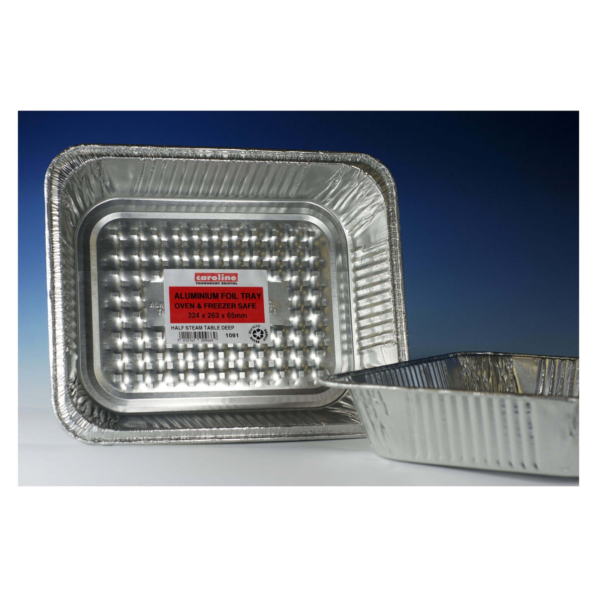 Caroline deep half steam foil tray