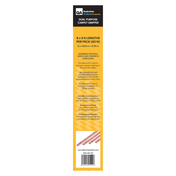 Carpet Gripper 5ft Retail Pack - 8 x 5ft lengths per pack
