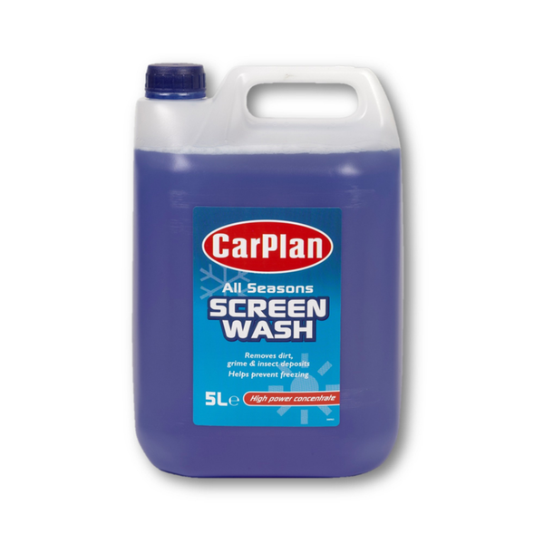 Carplan All Seasons Screen Wash 5L concentrate bottle