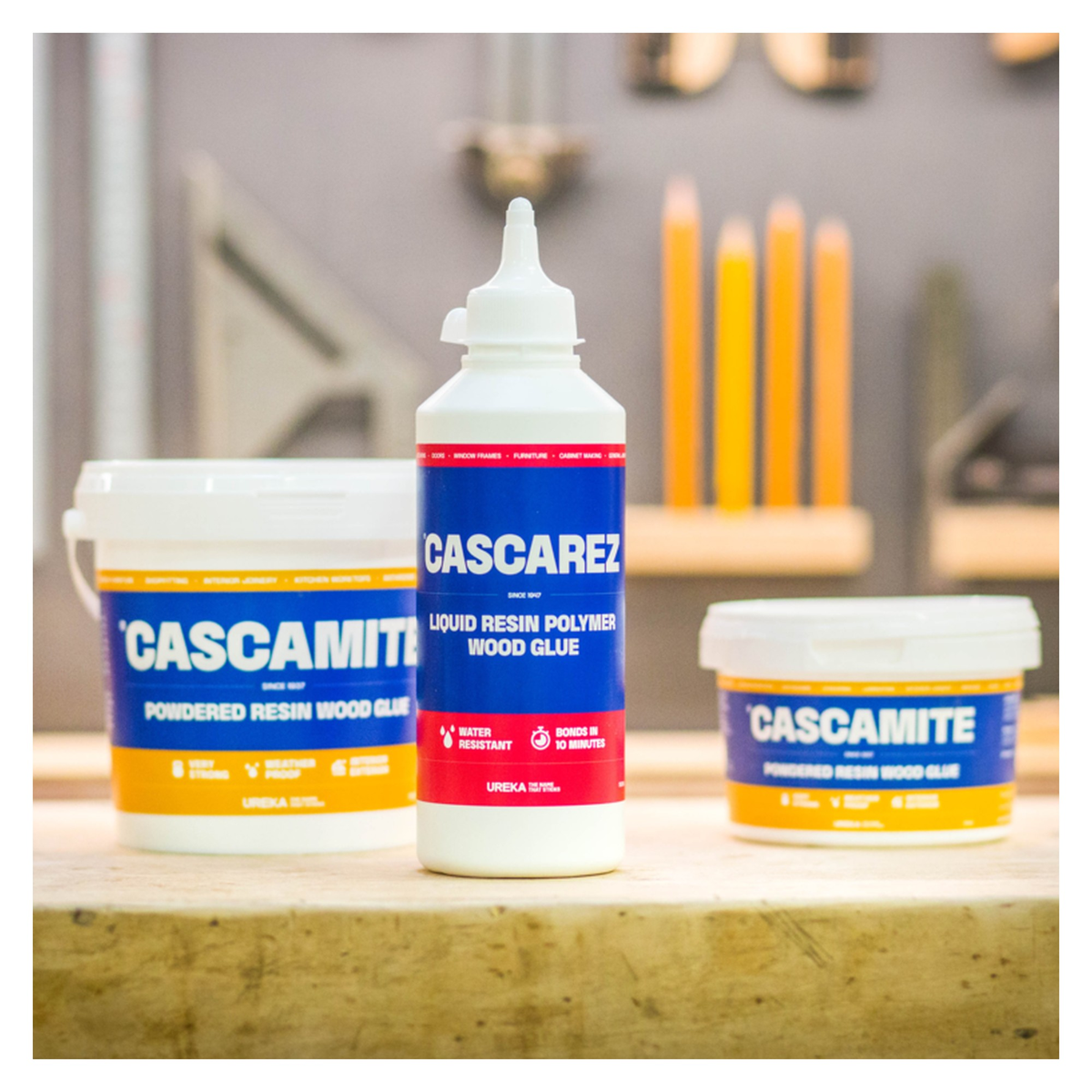 Cascarez liquid resin polymer wood glue 500ml, view 4