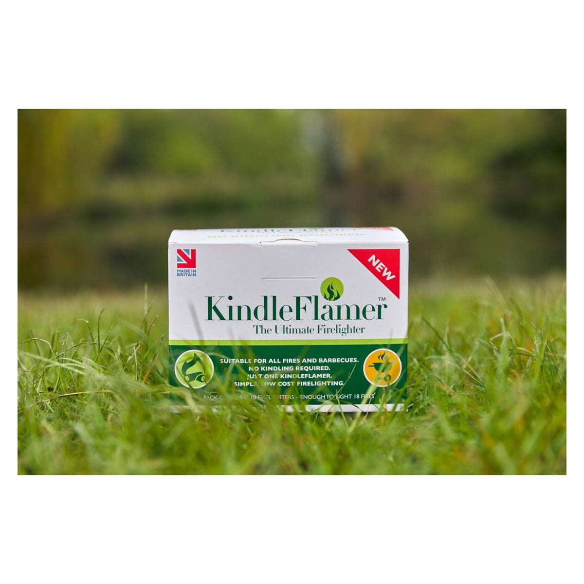 Certainly Wood Kindle Flamer firelighters pack of 18
