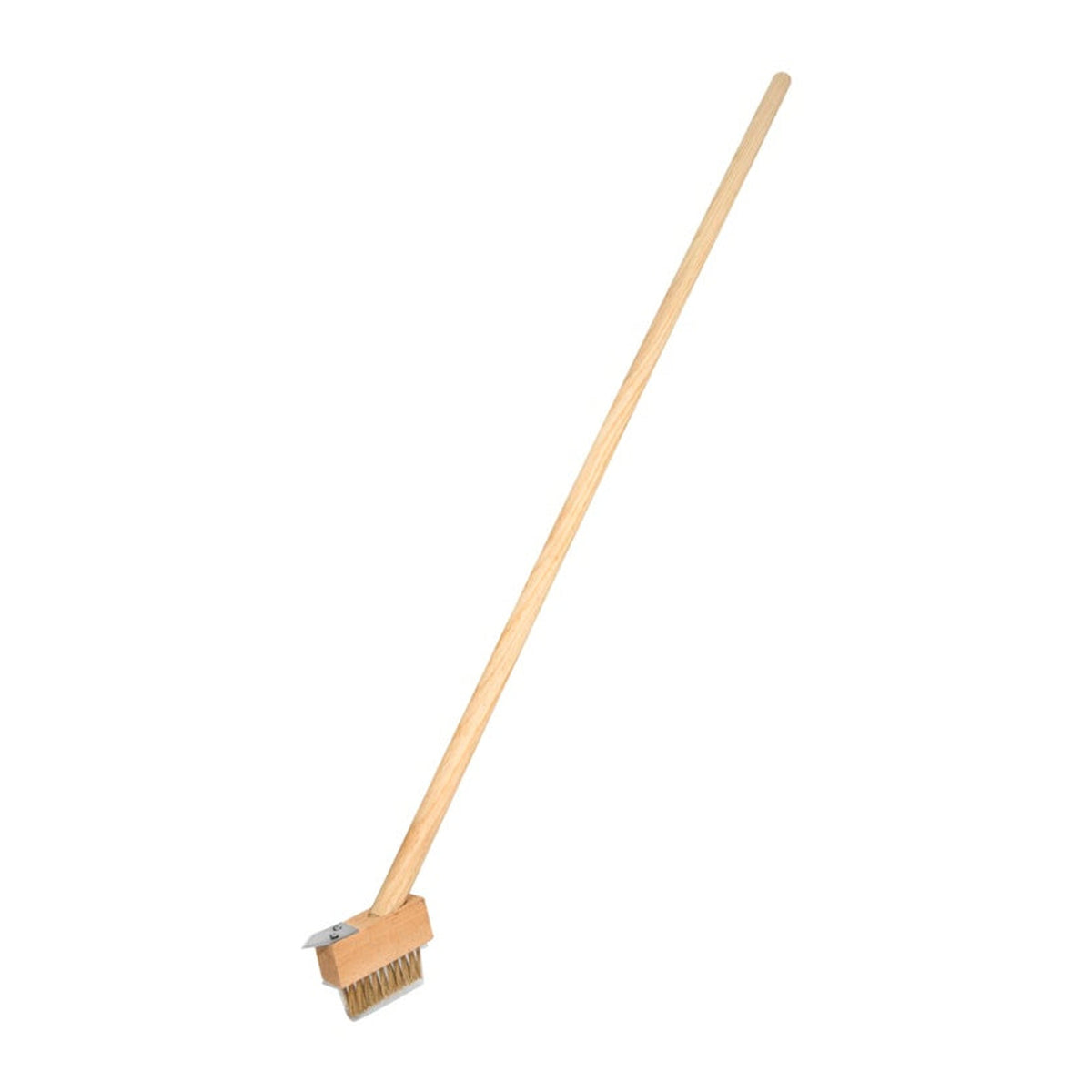 Charles Bentley patio weed brush with scraper