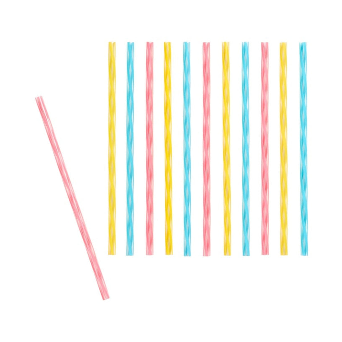 Chef Aid pack of twelve reusable straws, view 2