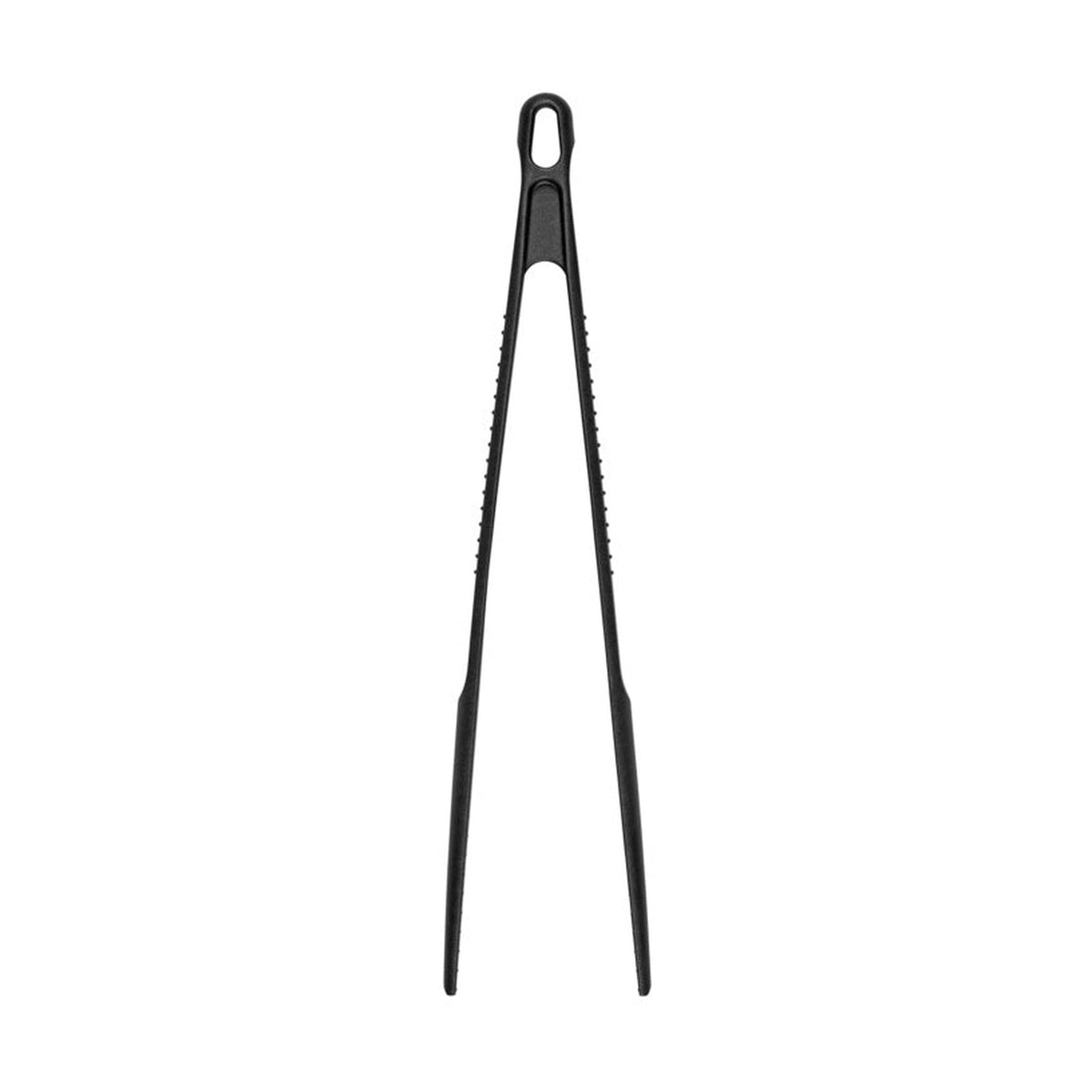 Chef Aid black nylon kitchen tongs, view 2