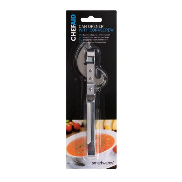 Chef Aid can opener with corkscrew