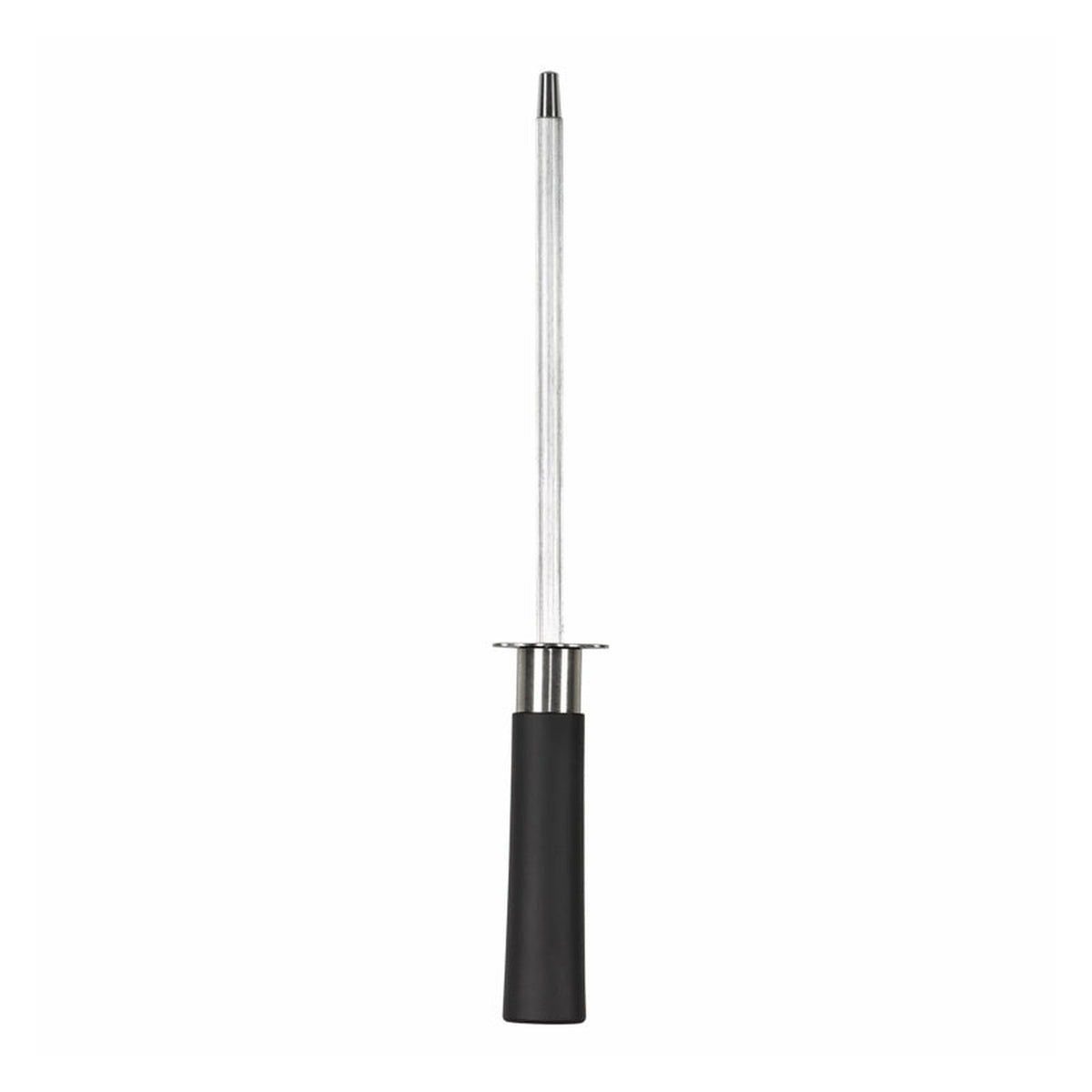 Chef Aid stainless steel knife sharpener with soft grip handle