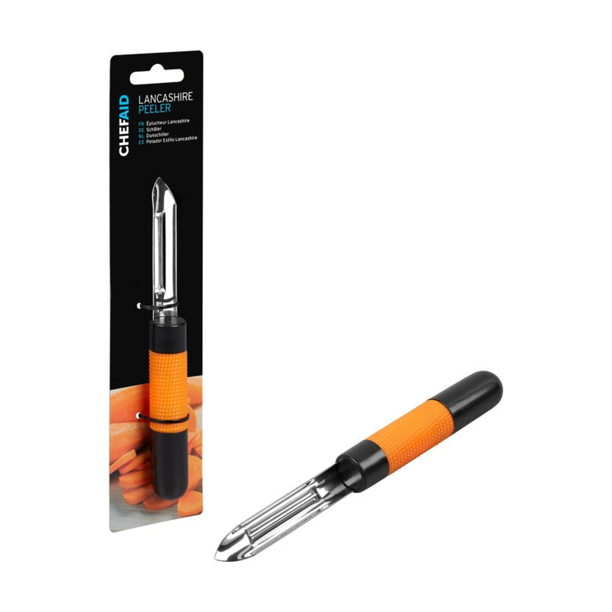 Chef Aid Lancashire peeler with plastic handle, view 2