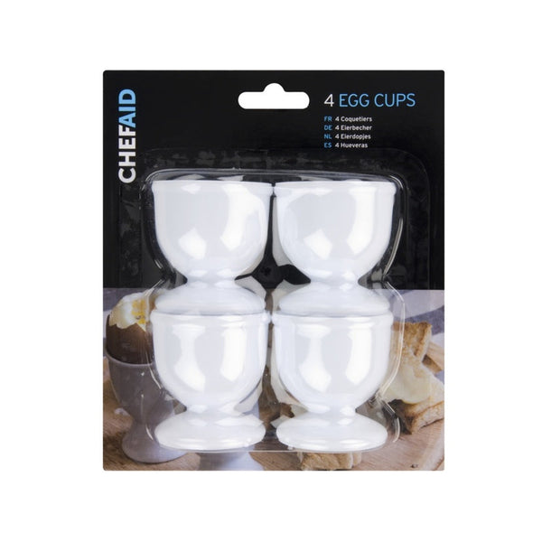 Chef Aid pack of four plastic egg cups