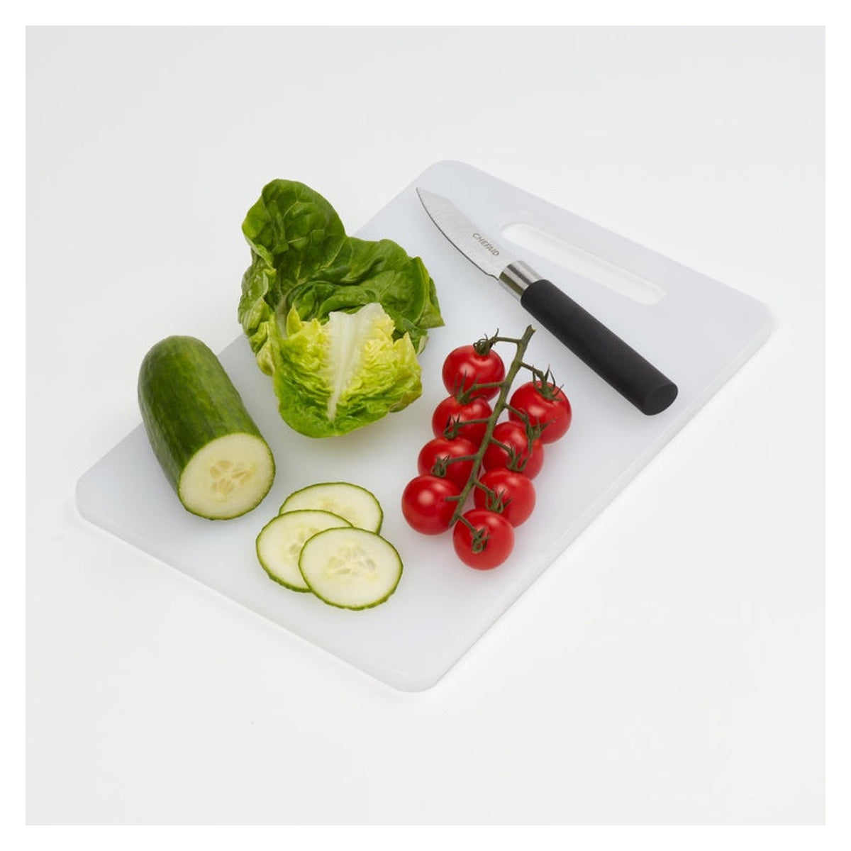Chef Aid poly chopping board, 25 x 15cm