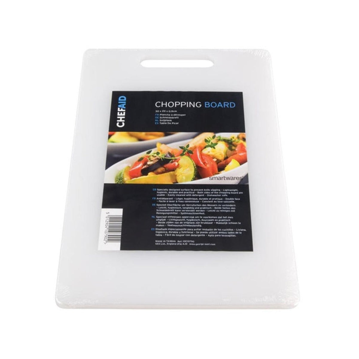 Chef Aid poly chopping board 31 x 18cm, view 3
