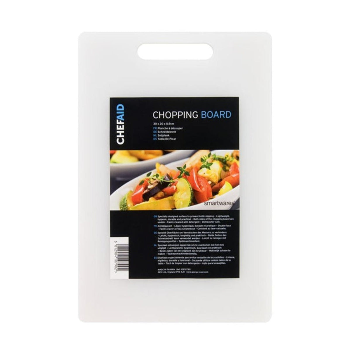 Chef Aid poly chopping board 31 x 18cm, view 4