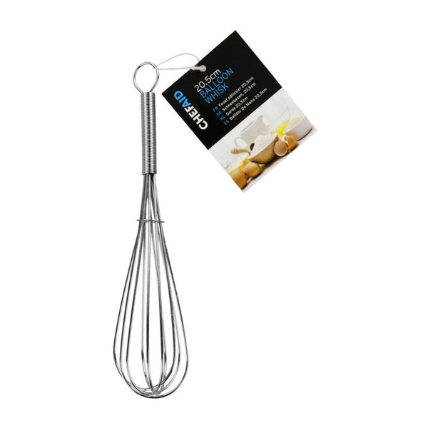 Chef Aid stainless steel balloon whisk 20.5cm