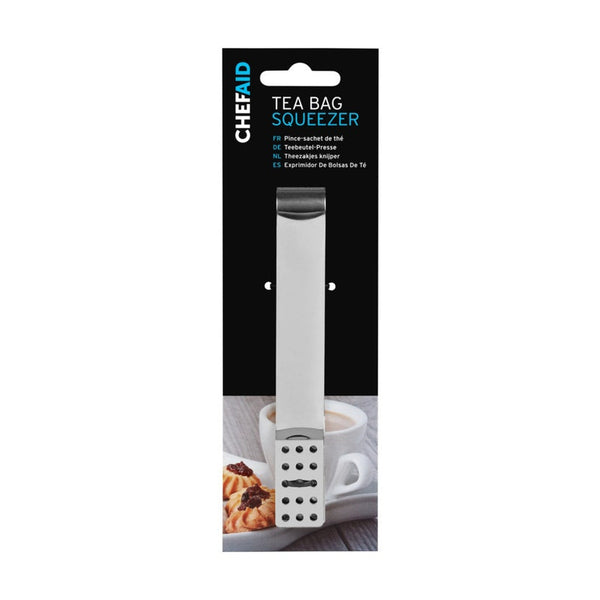 Chef Aid stainless steel teabag squeezer