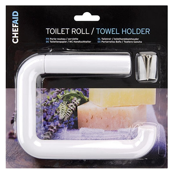 Chef Aid wall mounted toilet roll holder