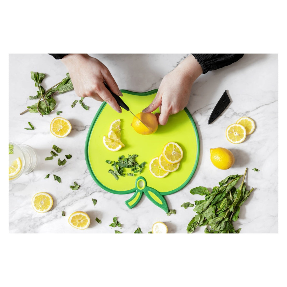 Chef Aid 8in utility knife with cover, view 3