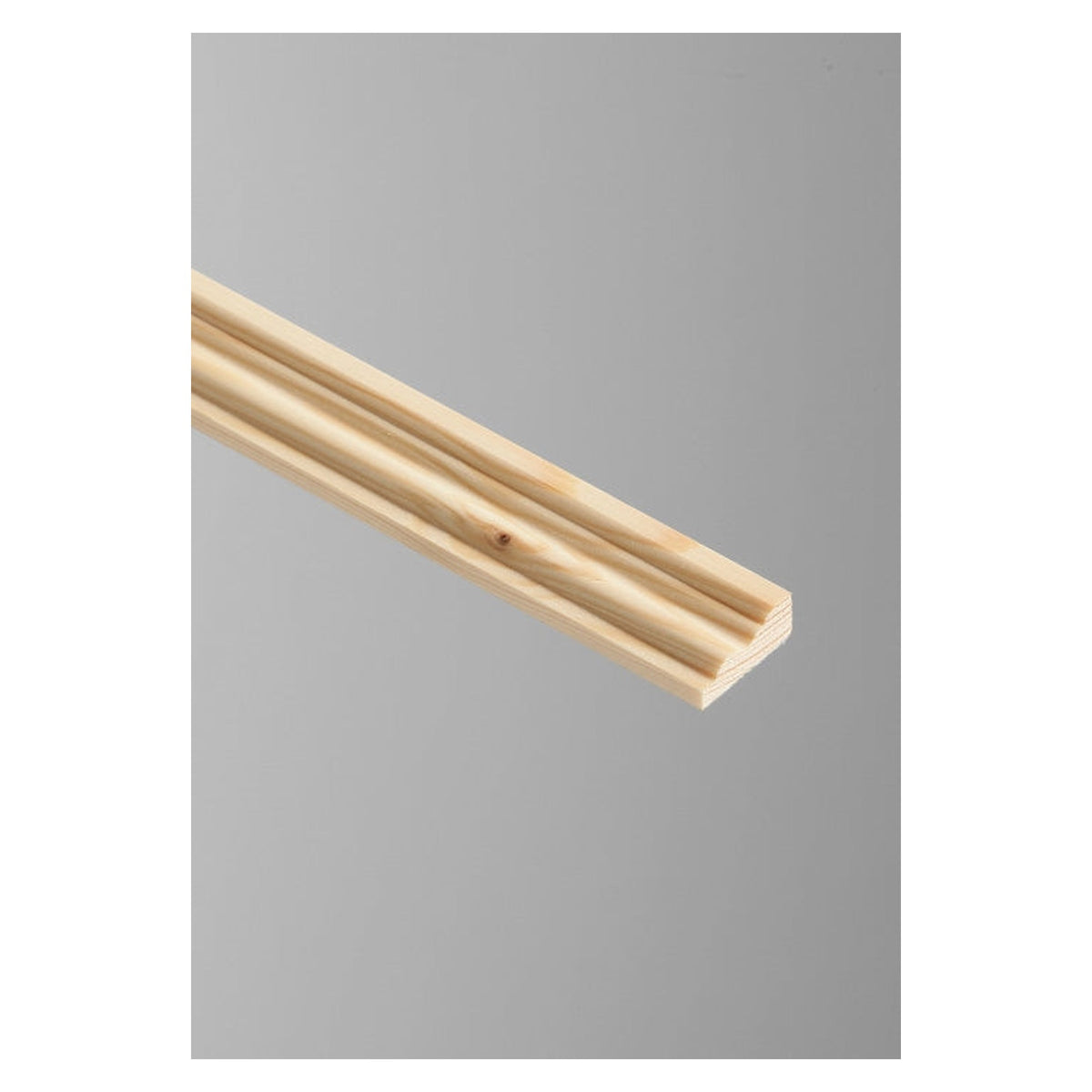Cheshire Mouldings barrel pine moulding, 9 x 21mm x 2.4m