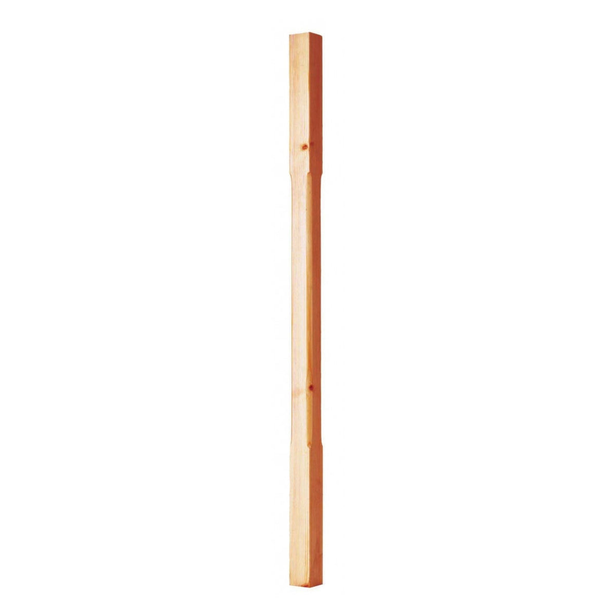 Cheshire Mouldings chamfered pine stair spindle