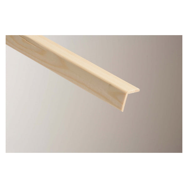Cheshire Mouldings pine cushion corner moulding, 35 x 35mm x 2.4m