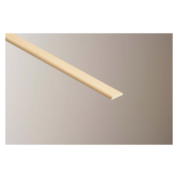 Cheshire Mouldings D moulding light hardwood 2.4m