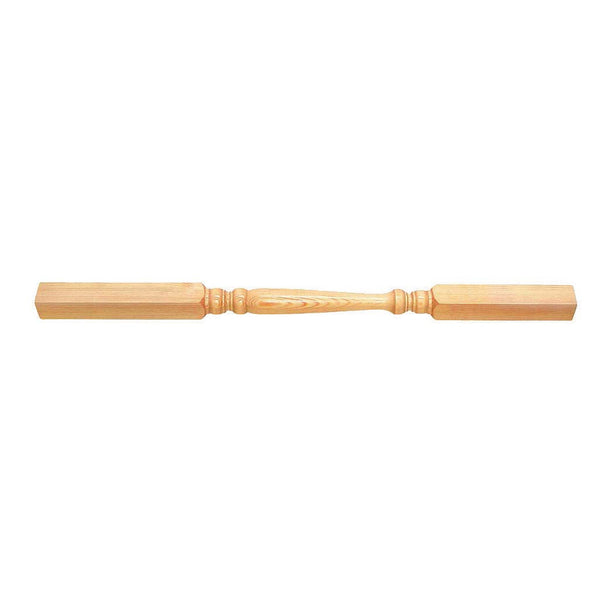 Cheshire Mouldings Edwardian pine spindle 41 x 895mm