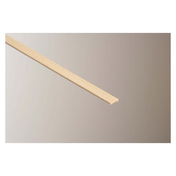 Cheshire Mouldings hockey stick moulding, 6 x 21mm x 2.4m