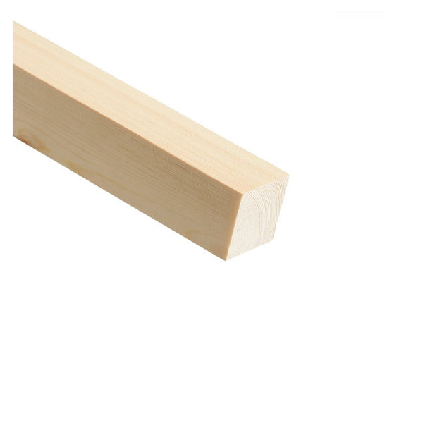 Cheshire Mouldings knotty pine stripwood 34 x 34 x 2400mm