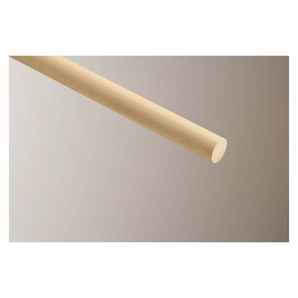 Cheshire Mouldings light hardwood dowel 25mm x 2.4m