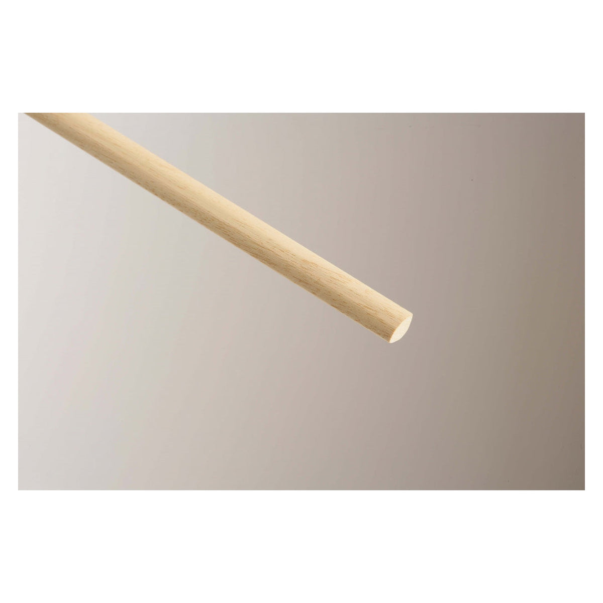 Cheshire Mouldings light hardwood quadrant, 12 x 12mm x 2.4m