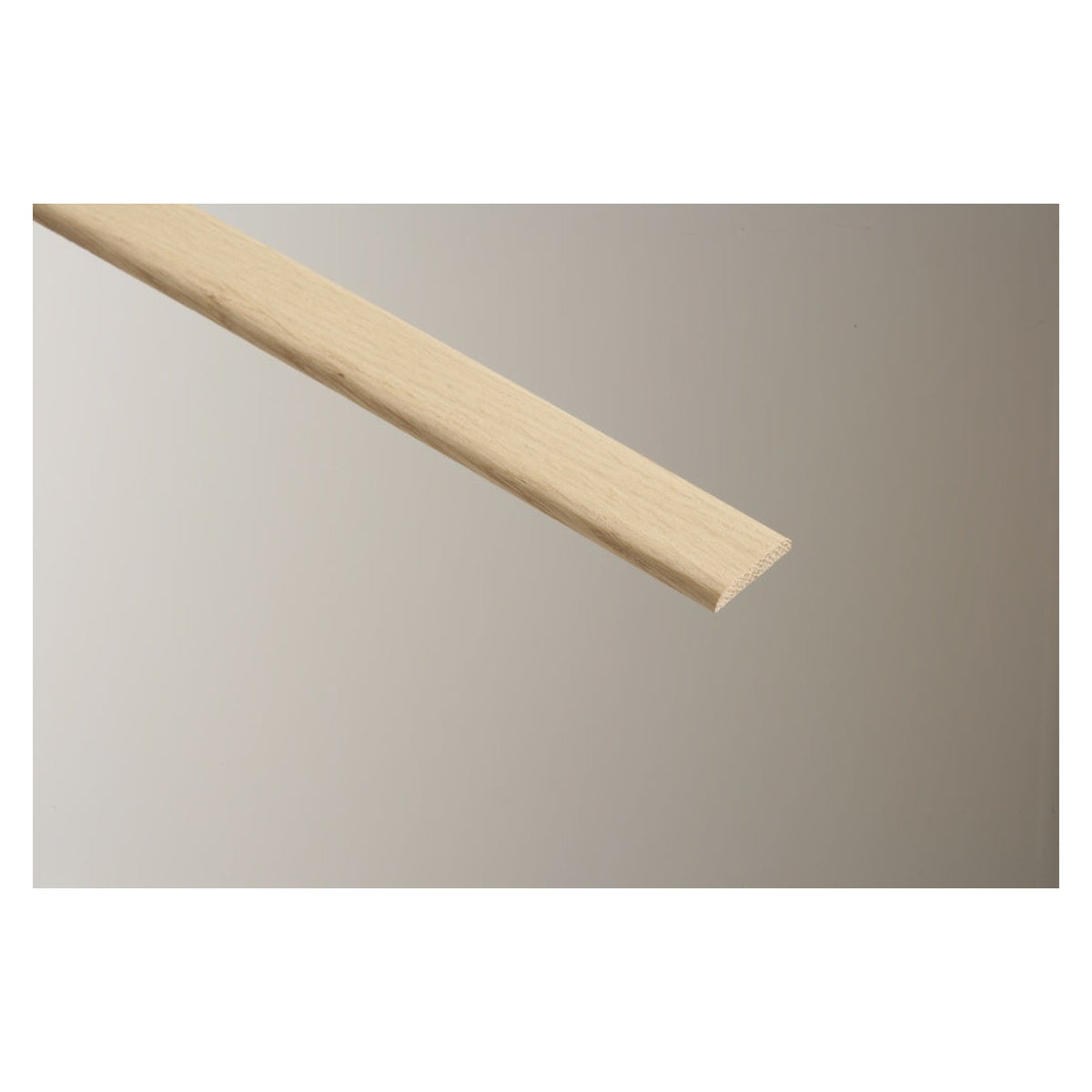 Cheshire Mouldings oak D mould 21 x 6 x 2400mm