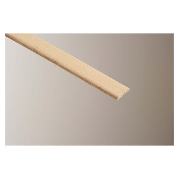 Cheshire Mouldings oak D moulding 6 x 34mm, 2.4m length