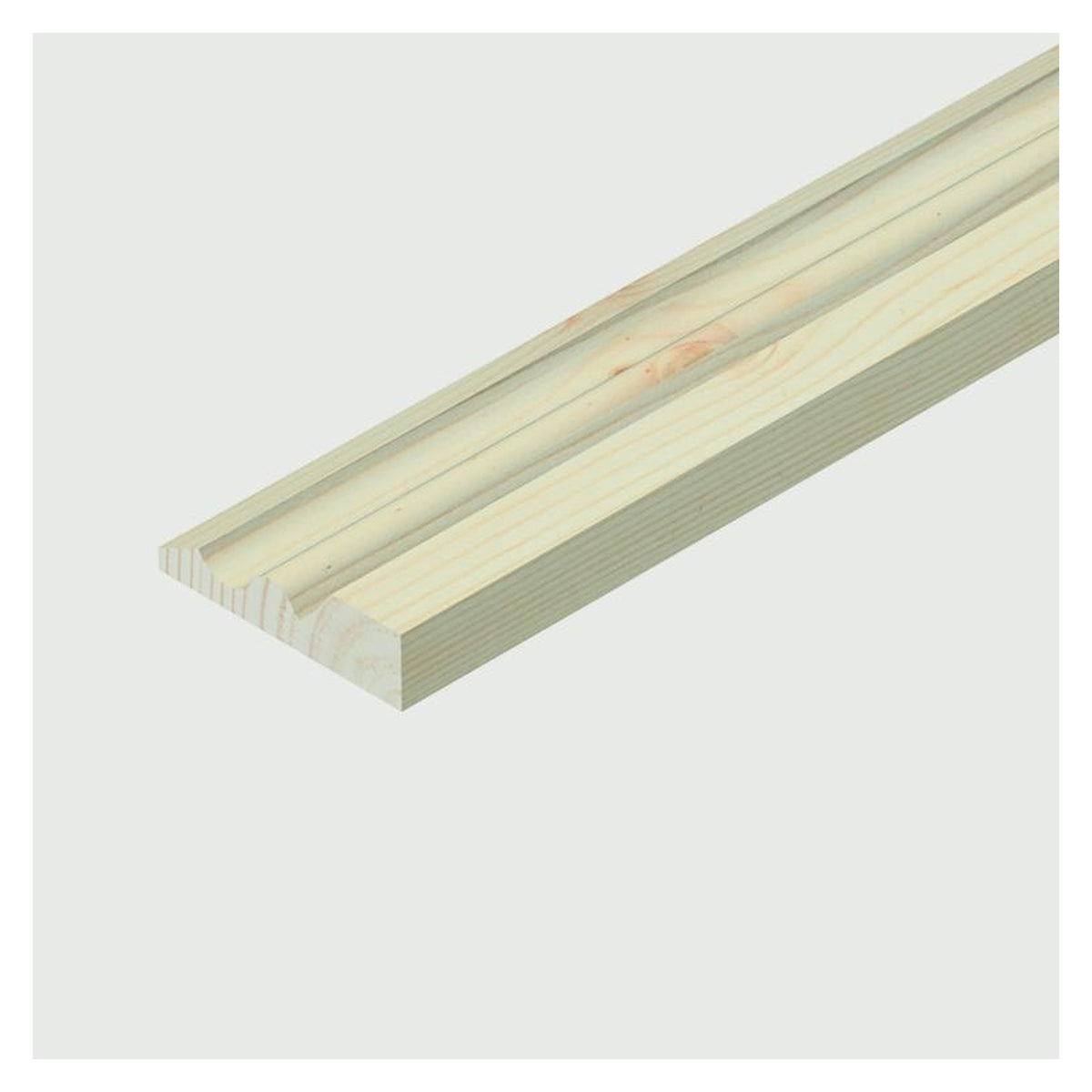 Cheshire Mouldings ogee pine architrave 71mm x 3m