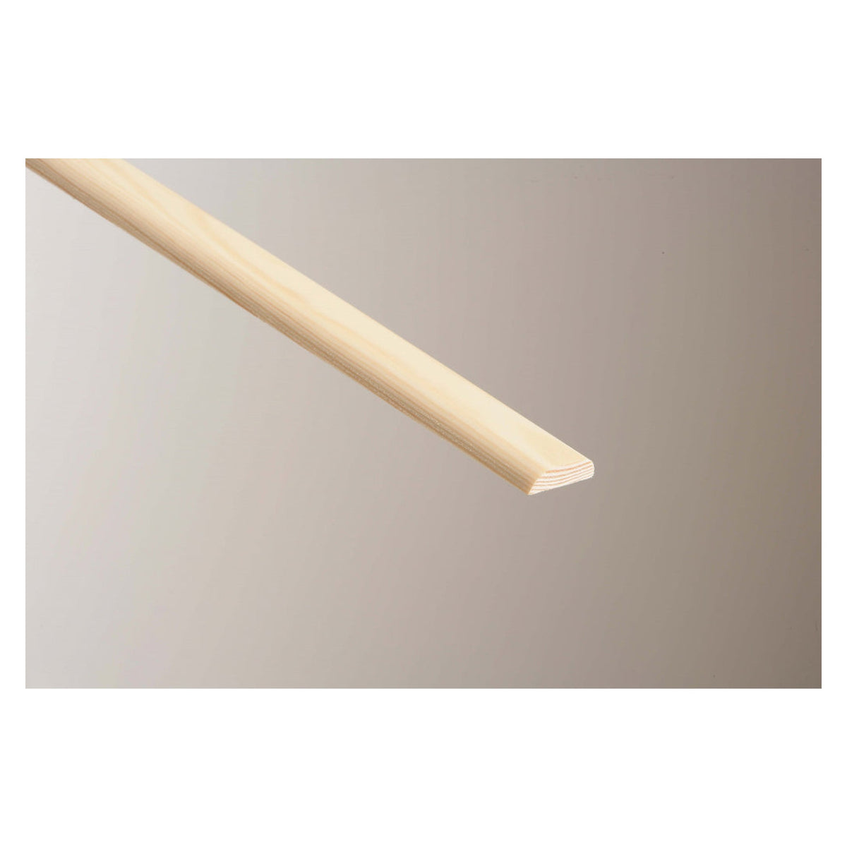 Cheshire Mouldings pine D moulding 9 x 34mm, 2.4m length