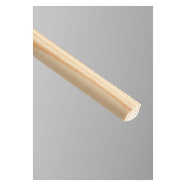 Cheshire Mouldings pine quadrant 15mm x 2.4m