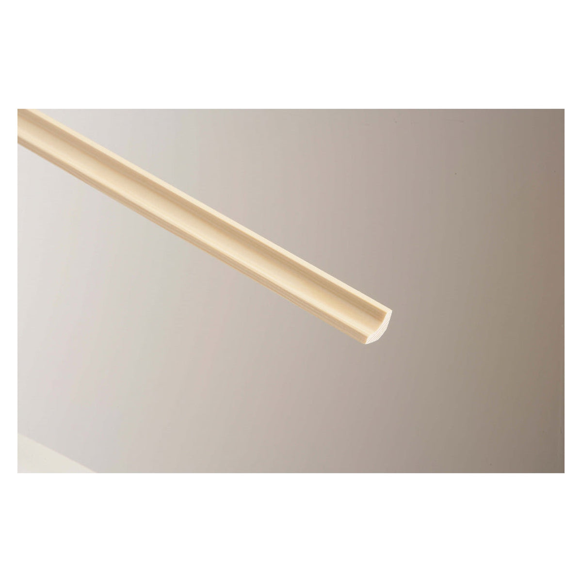 Cheshire Mouldings pine scotia moulding, 15 x 15mm x 2.4m