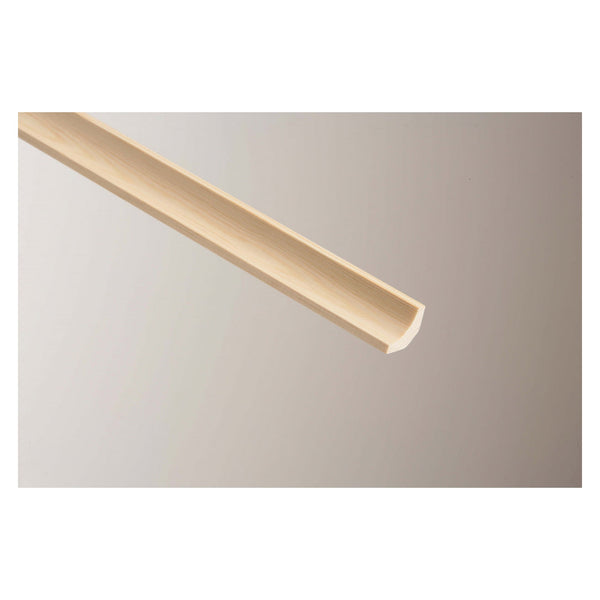 Cheshire Mouldings white primed scotia 21 x 21mm