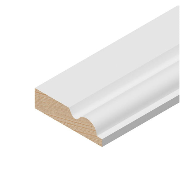 Cheshire Mouldings primed torus architrave 2.1m