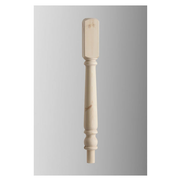 Cheshire Mouldings standard turned pine newel