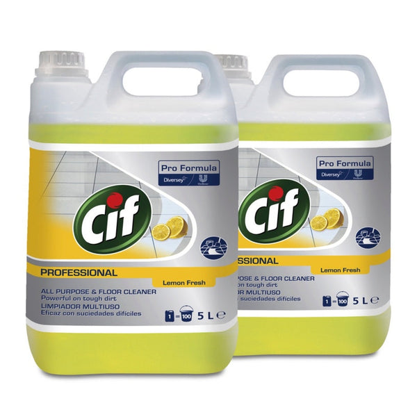 Cif all purpose cleaner lemon 5L