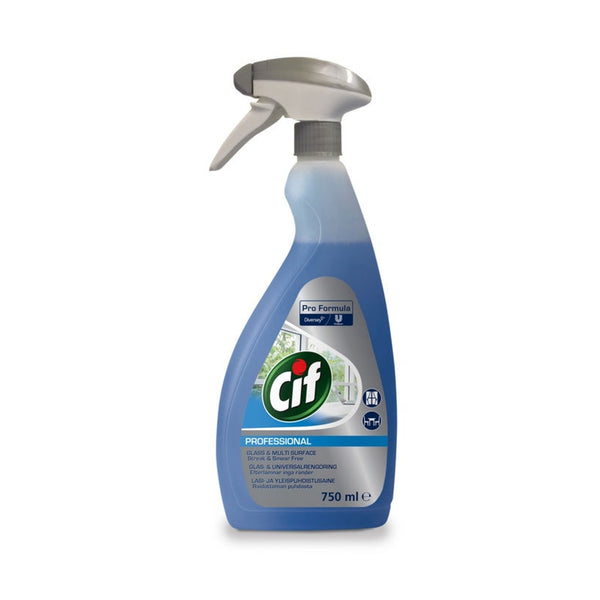 Cif Professional window and multi surface cleaner 750ml