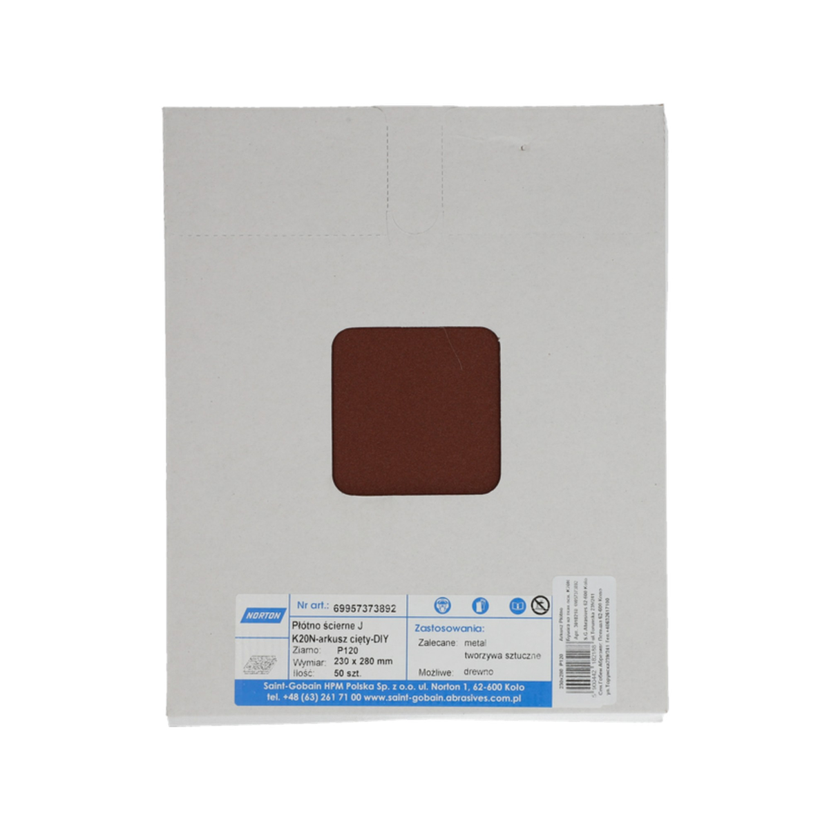 Cloth Sanding Sheets P120 - 280x230mm