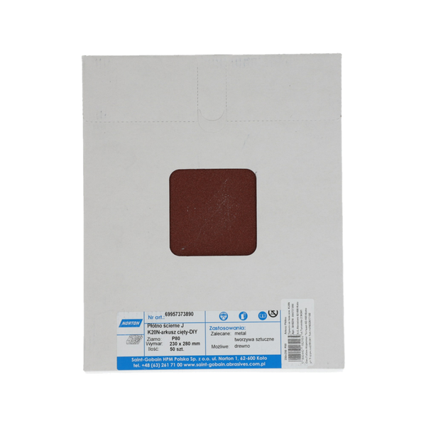Cloth Sanding Sheets P80 - 280x230mm