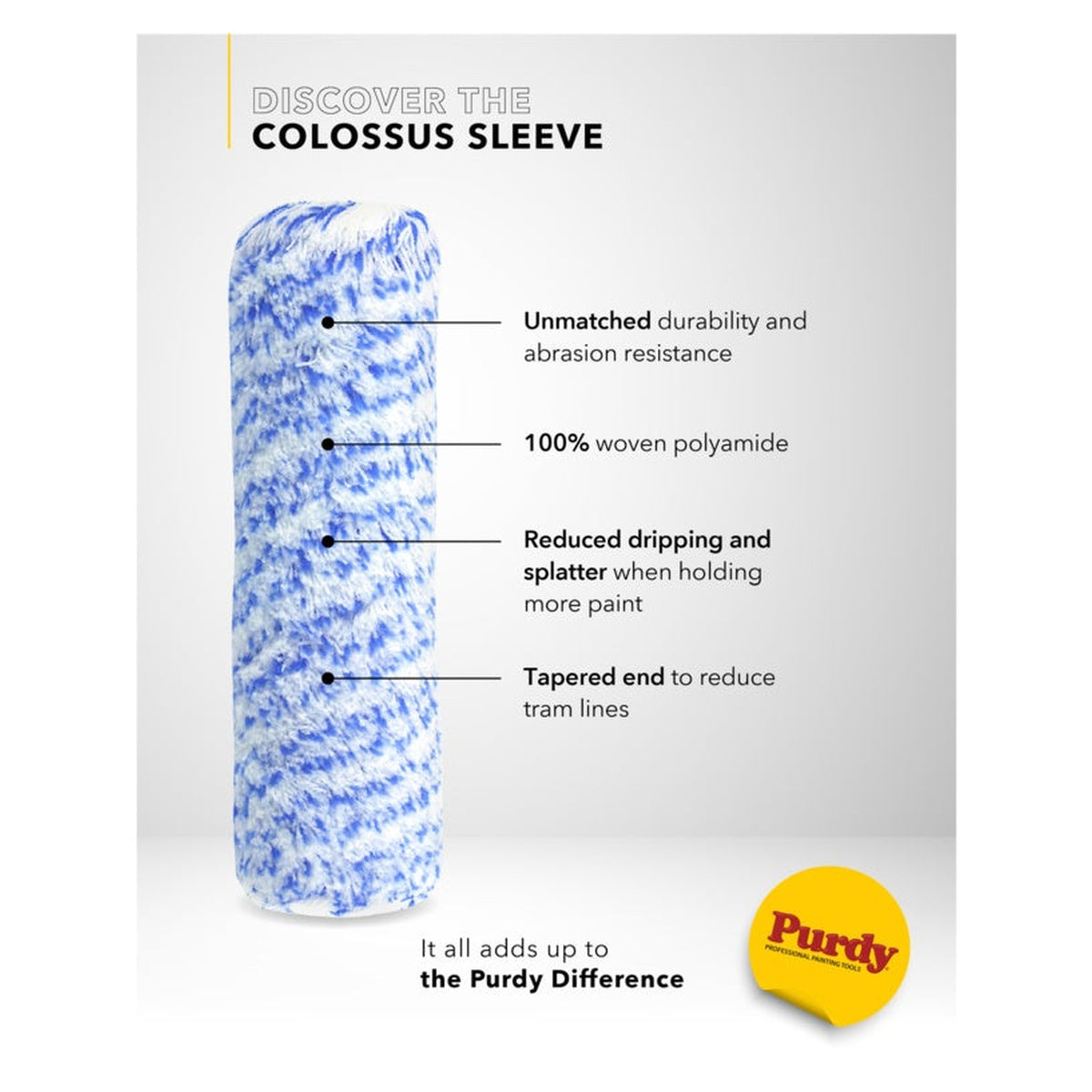 Colossus Roller Sleeve - 14"x1-1/2", view 2