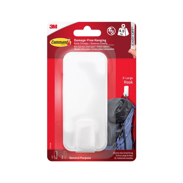 Command Utility Hook XL 4.5kg with 2 strips