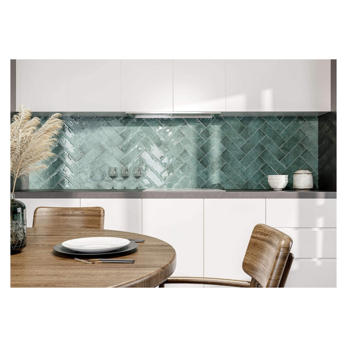 Como Green Wall Tile 300 x 100 x 6mm - 0.96m2 - Box 32, view 2