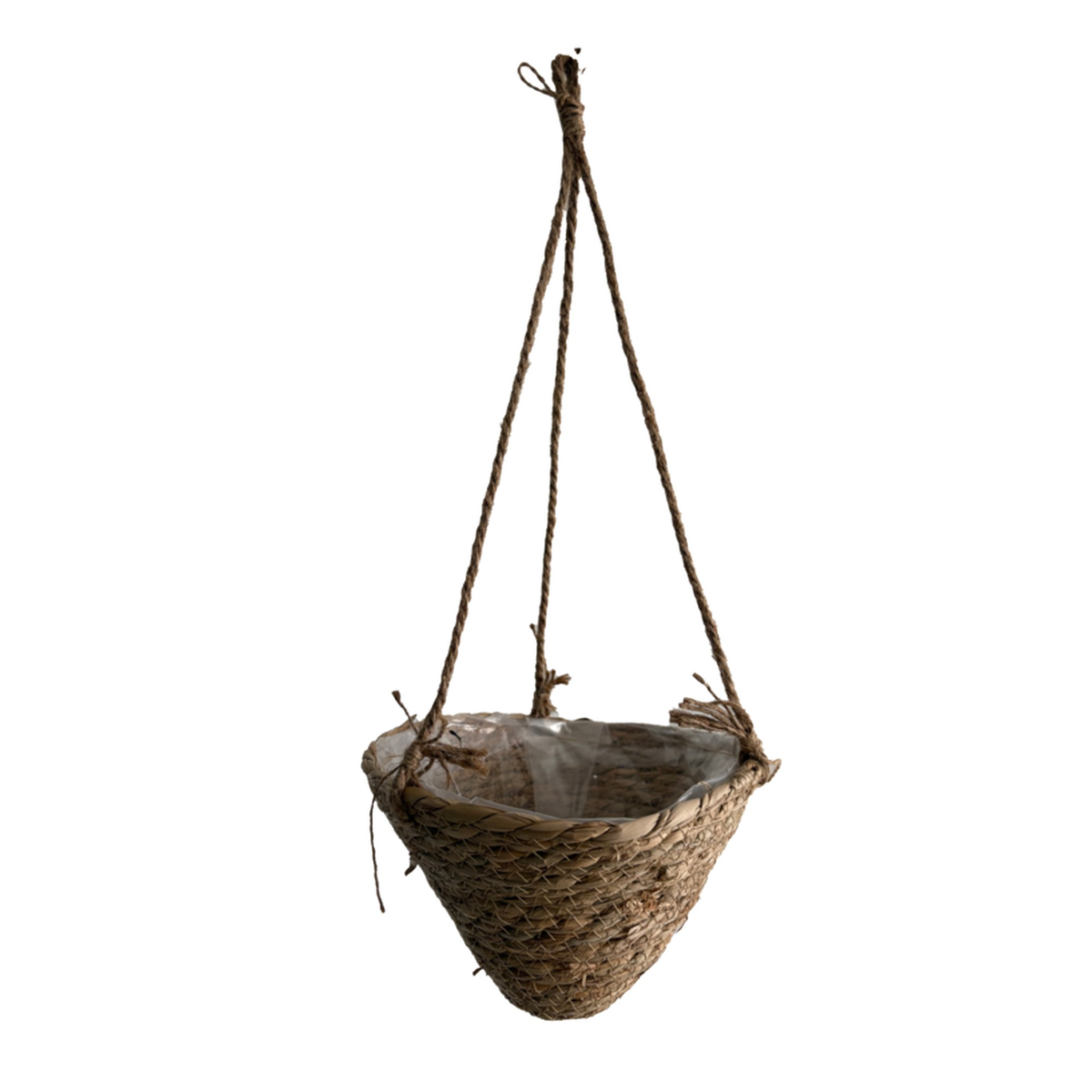 Cone Woven Hanging Basket - 8.5"