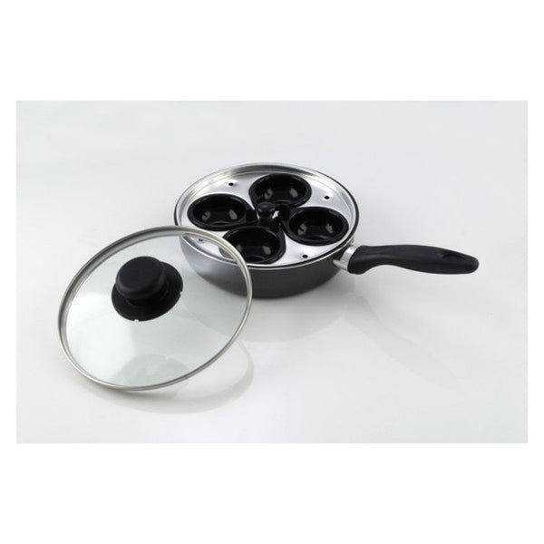 CookSupreme 4 cup induction egg poacher with glass lid