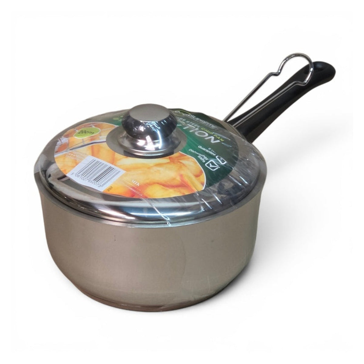 CookSupreme 20cm stainless steel chip pan with basket, view 3